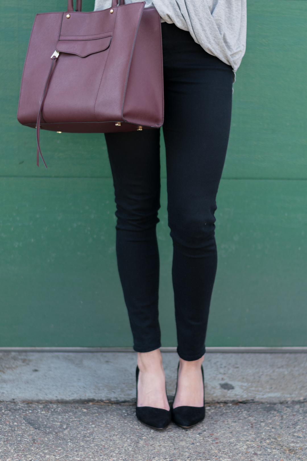 Gray-Surplice-Top-Mira-Heel