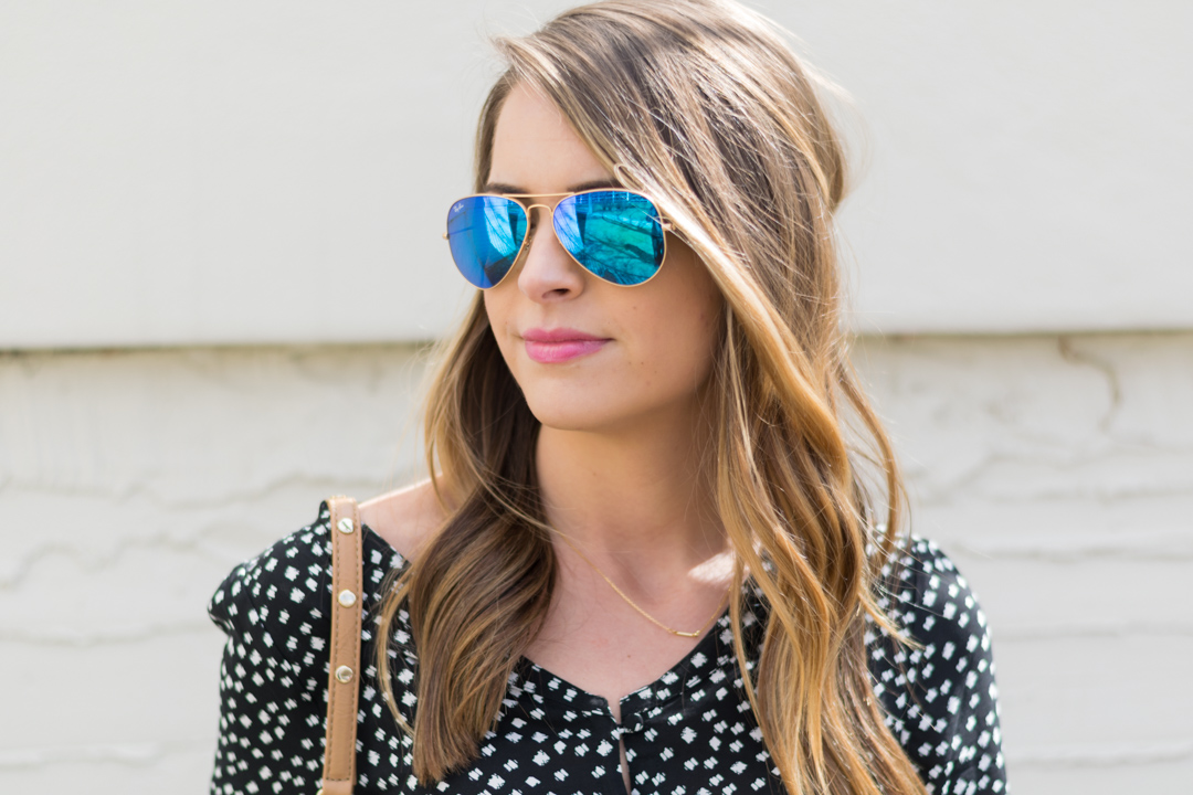 Blue-Gold-Ray-Ban-Aviators