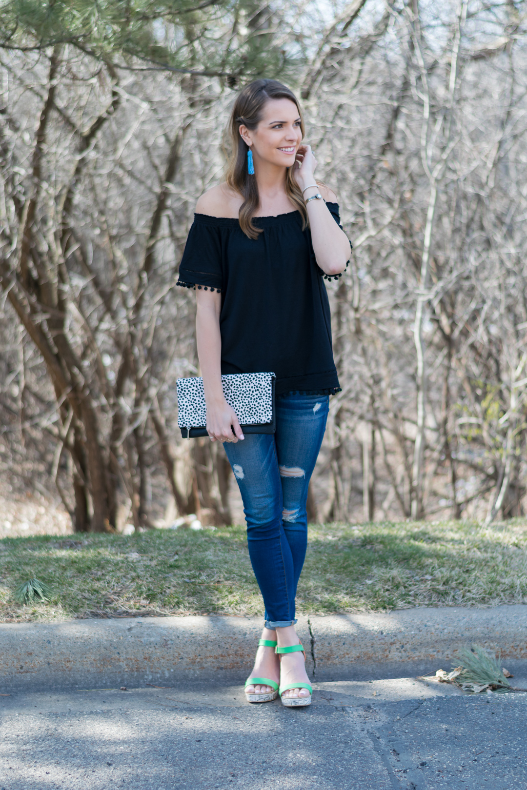 Black-Off-the-shoulder-Top