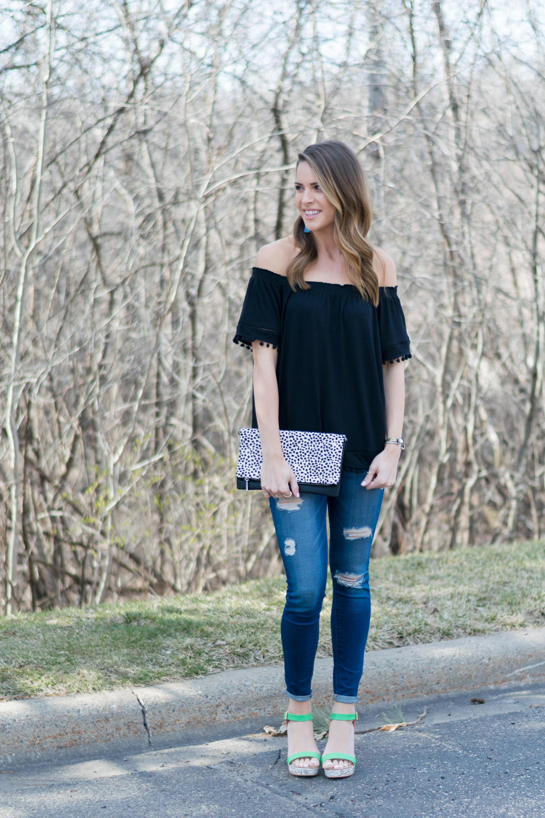 Black-Off-the-shoulder-Top
