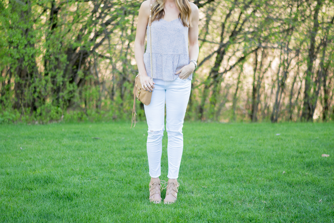 Loft-Peplum-Tank