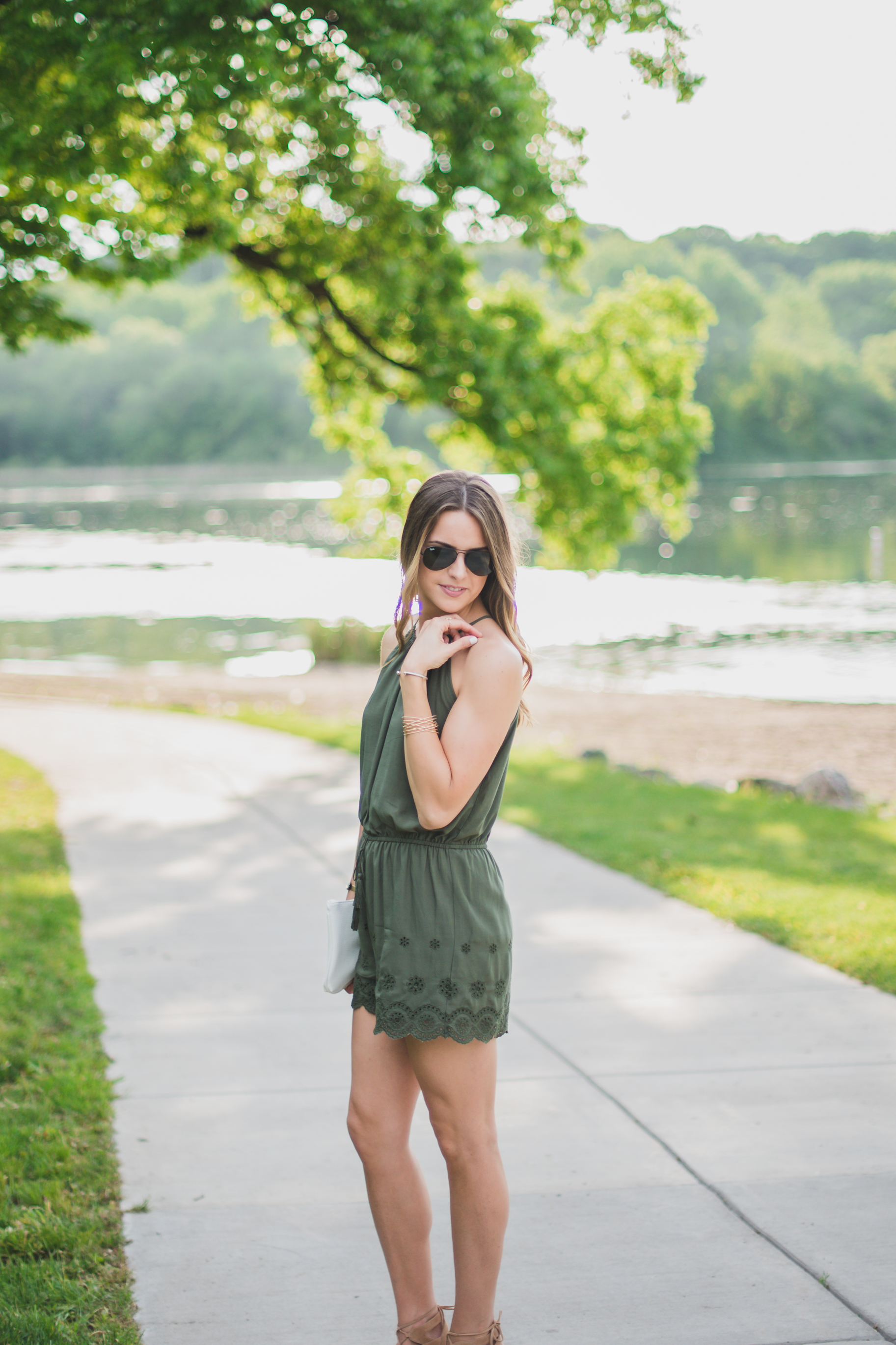 mossimo-high-neck-olive-romper