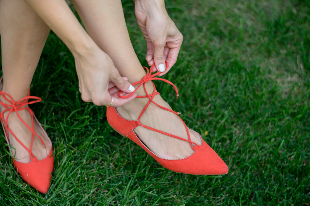 red-lace-up-flats