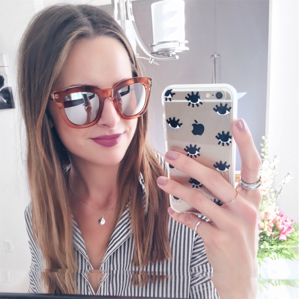 bp. rose gold sunglasses
