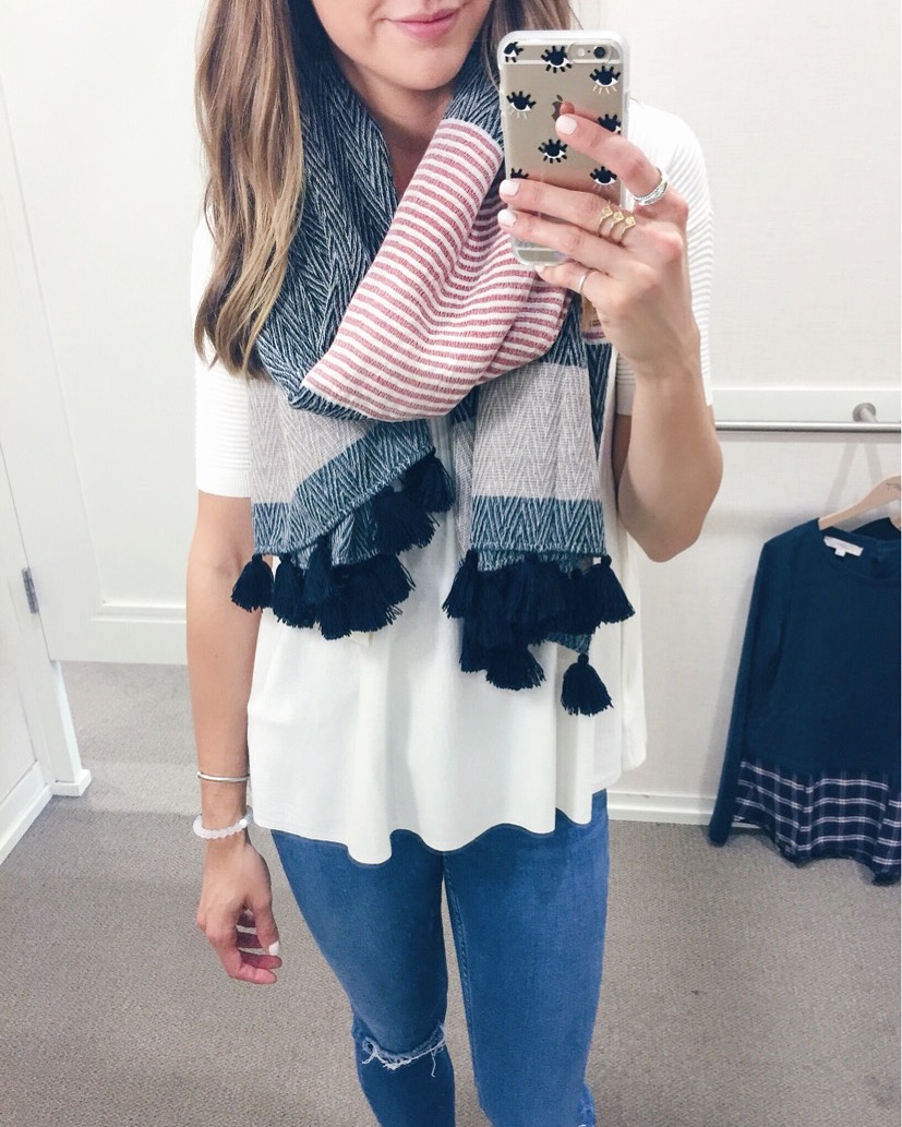 loft tassel scarf