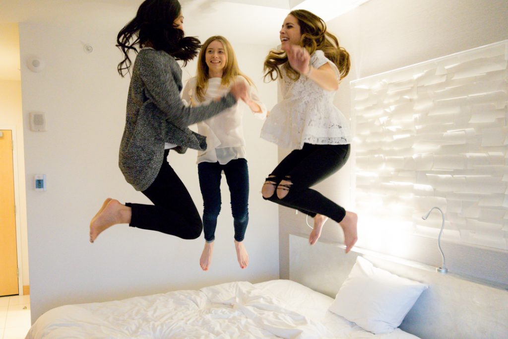 galentine's day at radisson blu mall of america, minneapolis, mn, chelsea28 lace peplum top