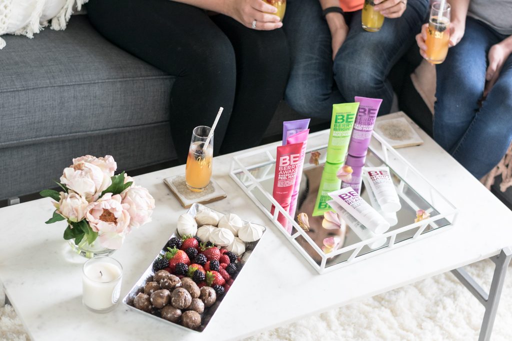 Minneapolis beauty blogger, formula 10.0.6 be berry skincare collection review, best drug store face masks, deep cleaning skincare, natural glow face products