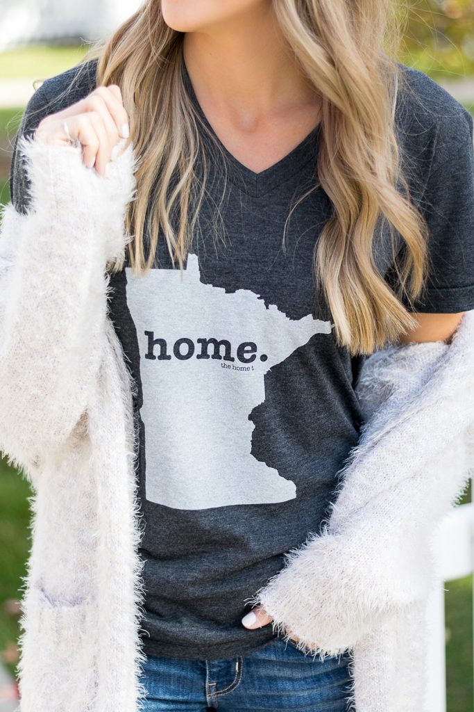 the home t, Minnesota tee, Minneapolis blogger