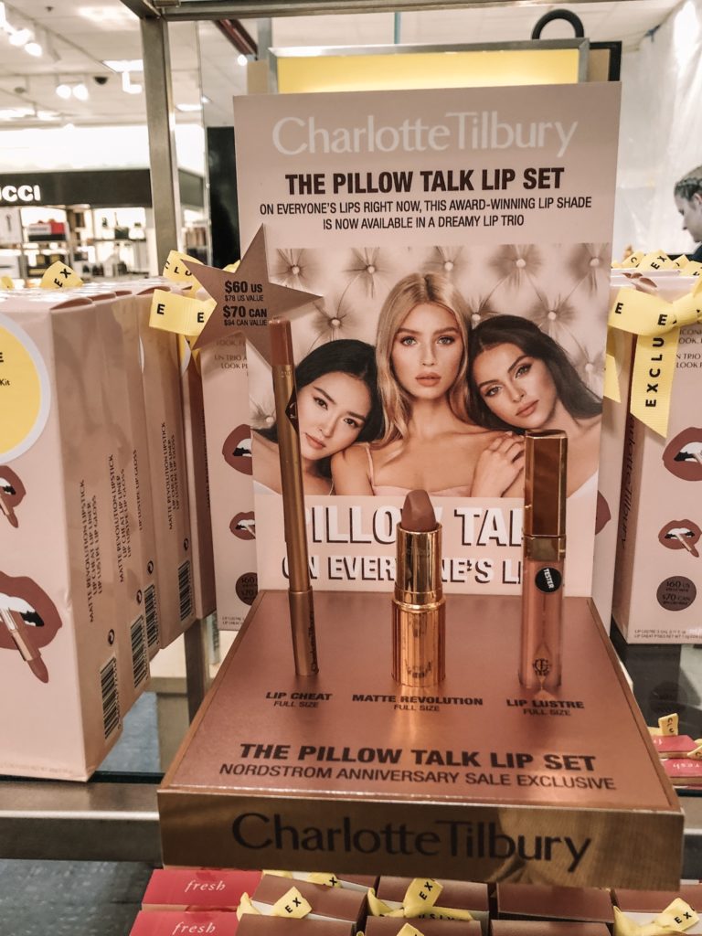 nordstrom anniversary sale 2019, nsale, Charlotte tilbury pillow talk lip set