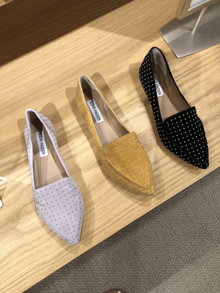 nordstrom anniversary sale 2019, nsale, Steve madden studded feather loafer flat