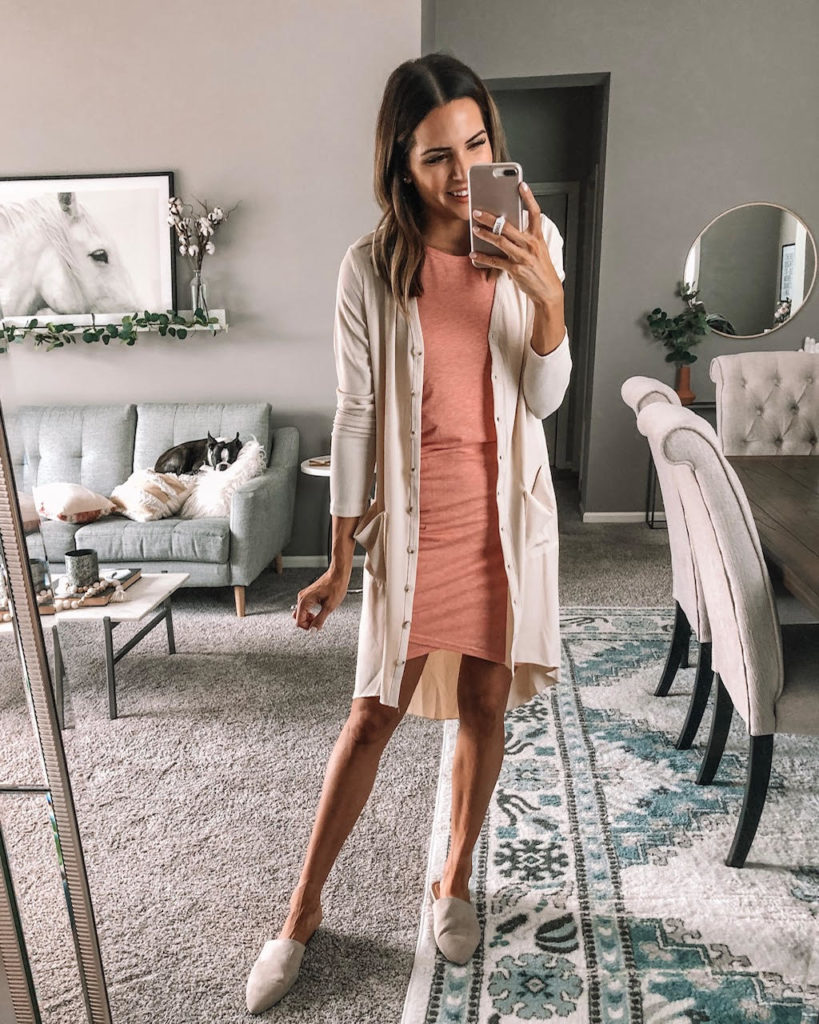 Amazon fashion try on haul, summer, fall, bump friendly, cardigan, wedding guest dress