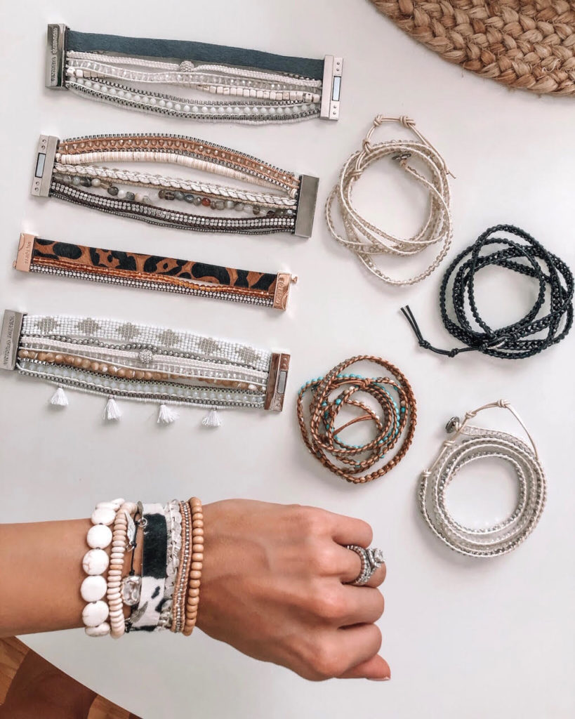 Victoria Emerson design sale, boho cuffs, wrap bracelets, bracelet stacking hack