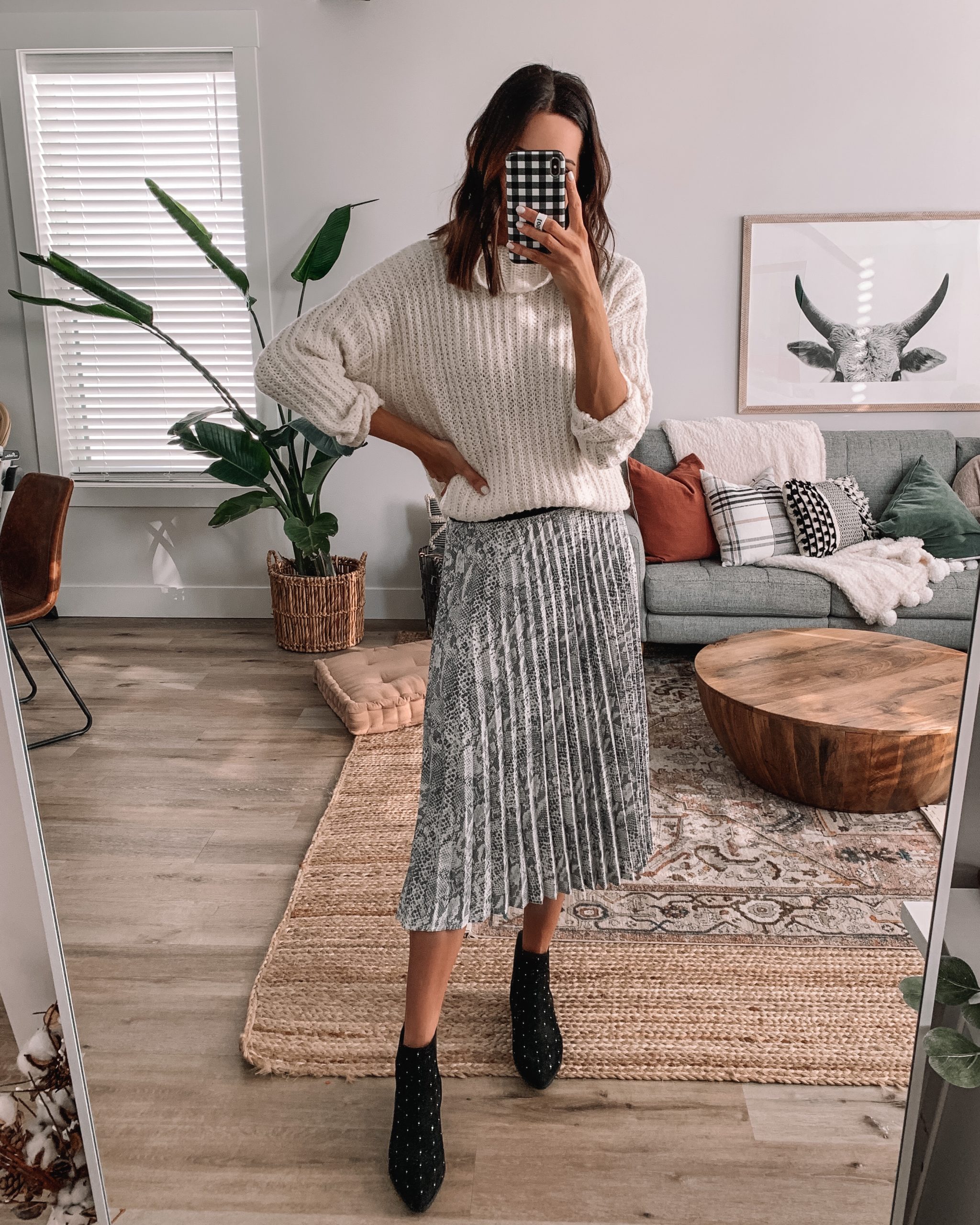 affordable winter skirt outfits, Walmart fashion