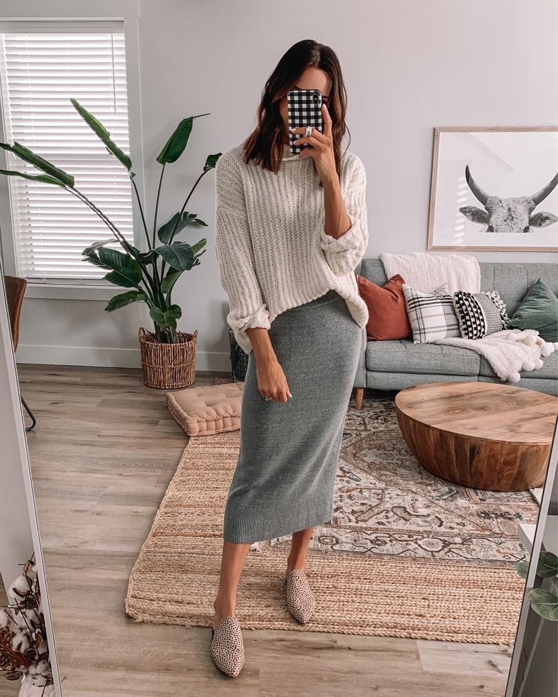 walmart, time and tru, sweater skirt, best sellers of January 2020
