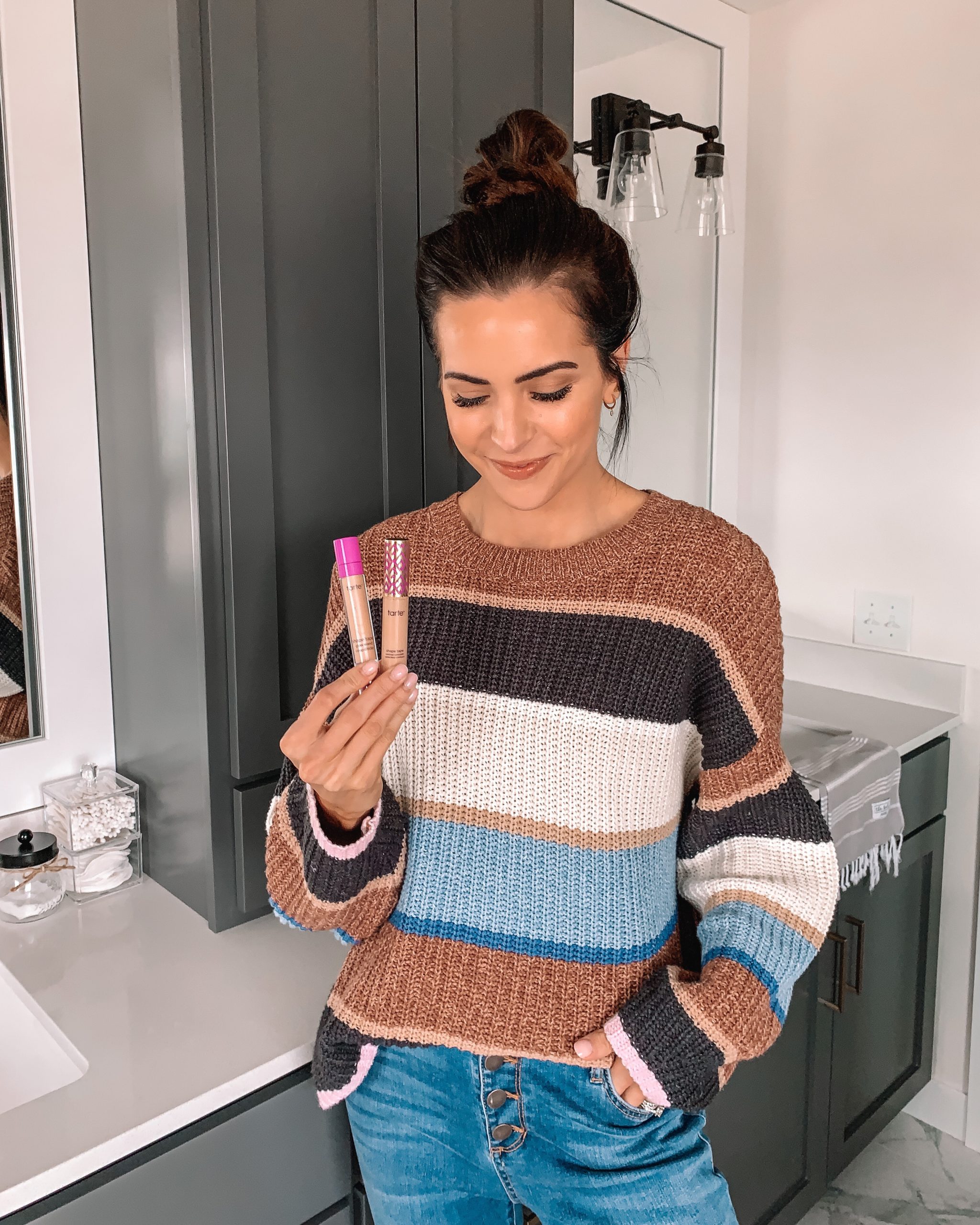 Tarte shape tape star duo review, shape tape concealer, shape tape glow wand, tutorial, vegan makeup