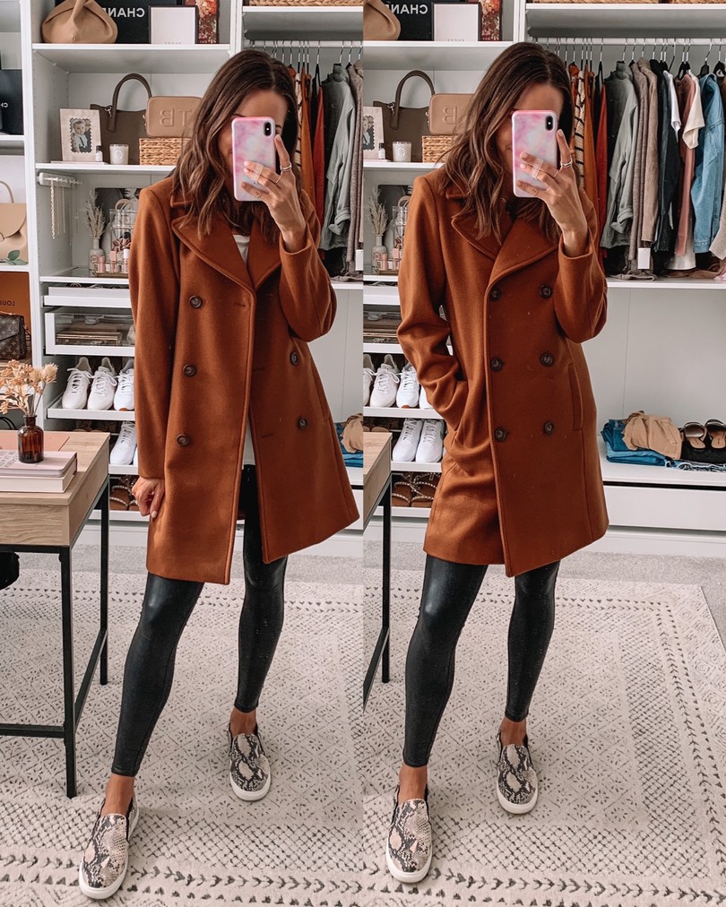 old navy haul 2020, fall old navy finds, camel peacoat
