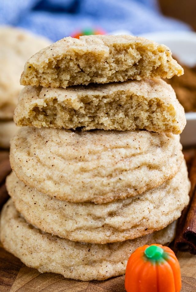 pumpkin spice snickerdoodle cookie recipe