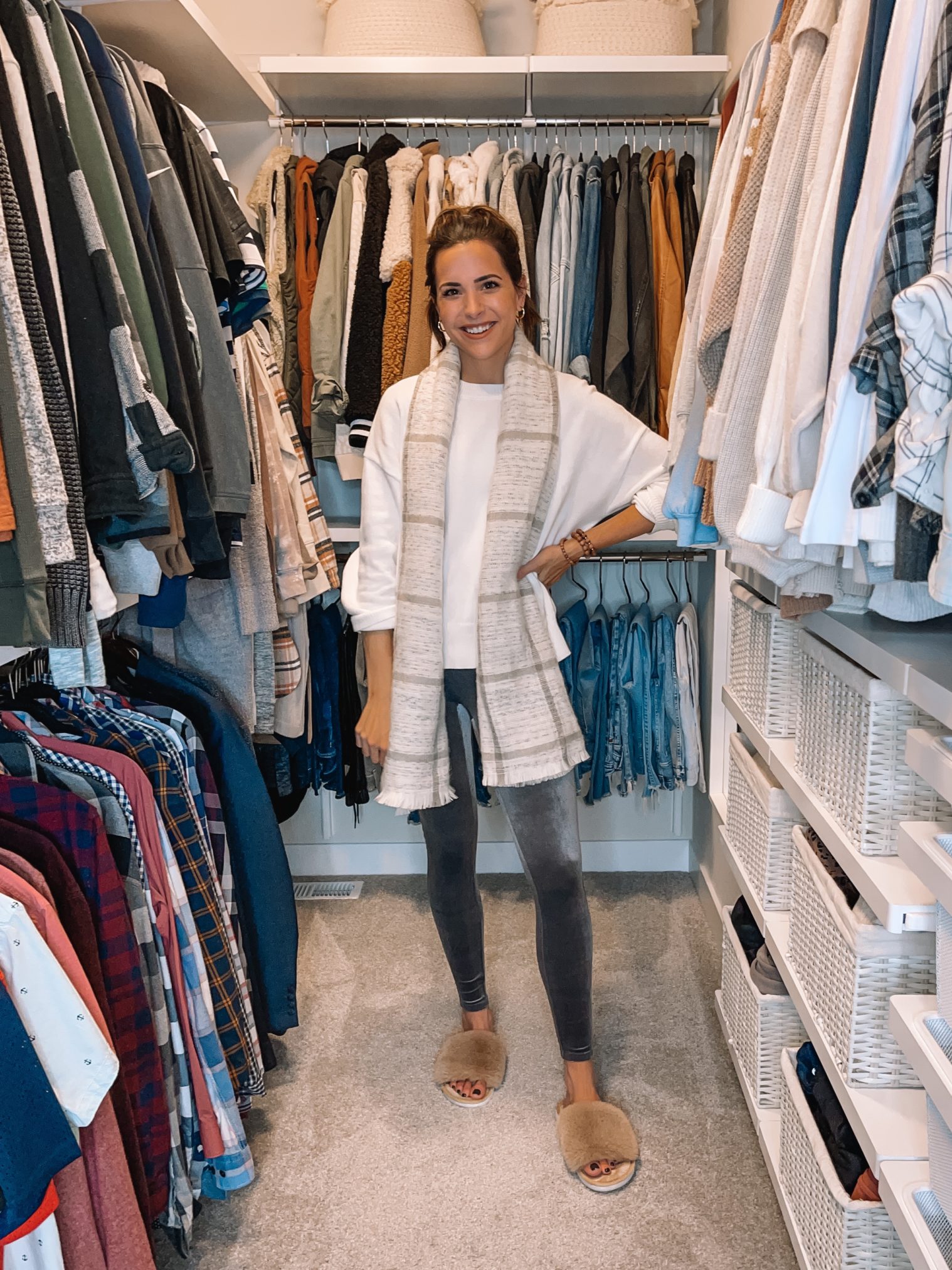 master closet makeover, the container store elfa, master closet organization, elfa decor master closet