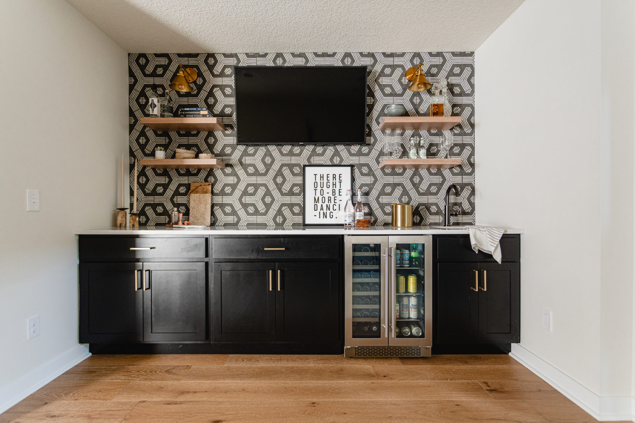 wet bar, diy wet bar, basement bar