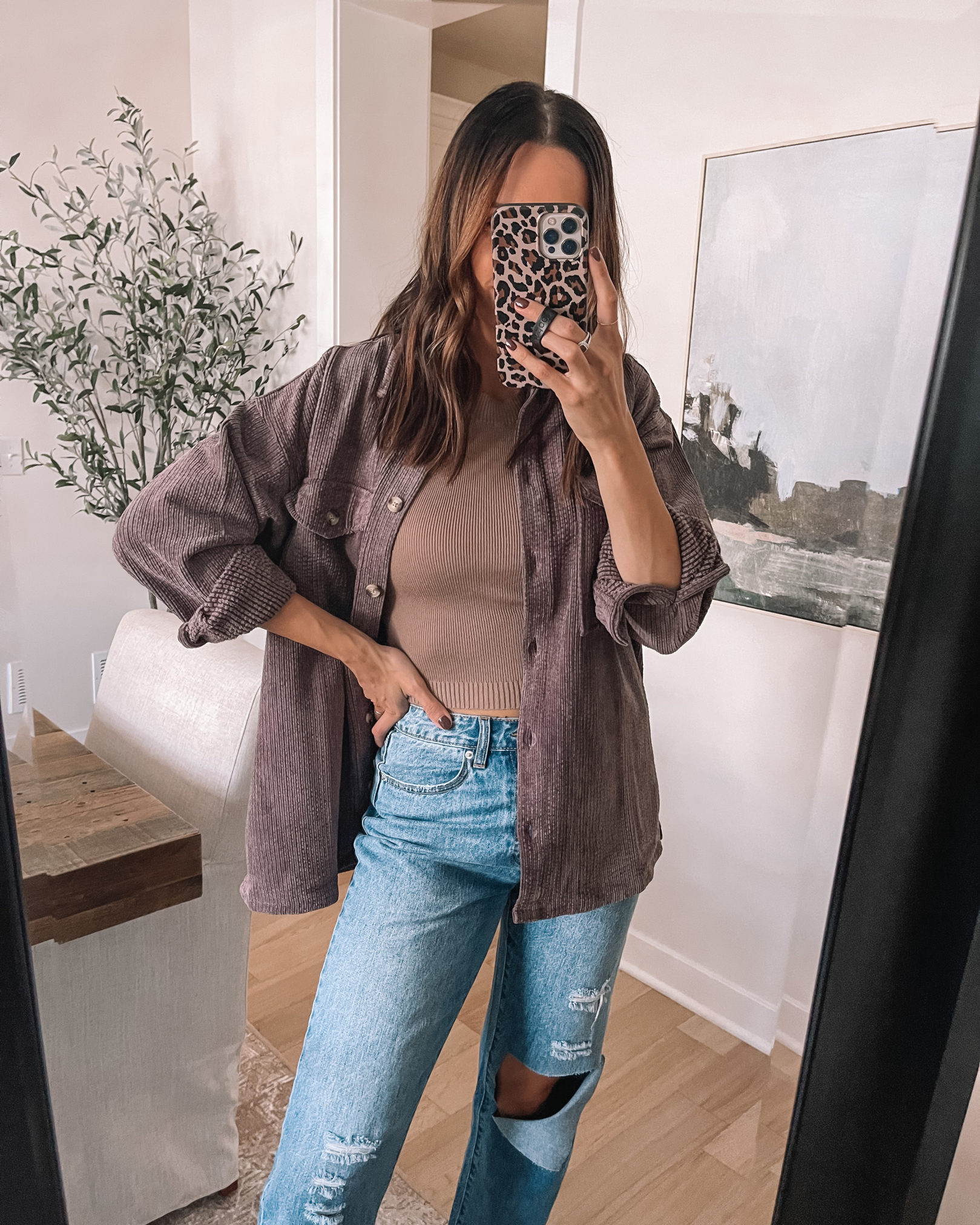 forever 21 fall outfit, shacket outfit