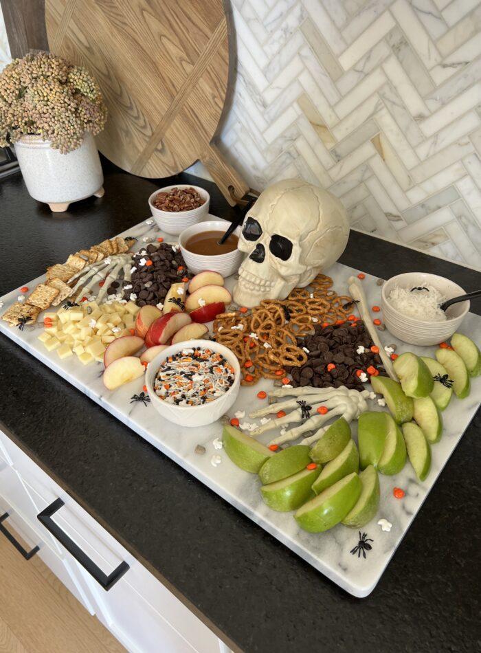 halloween snack board